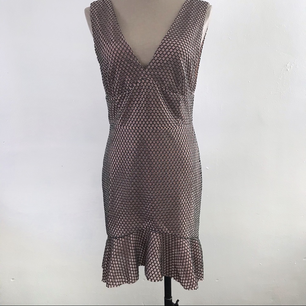 NBD Mini Dress with mesh